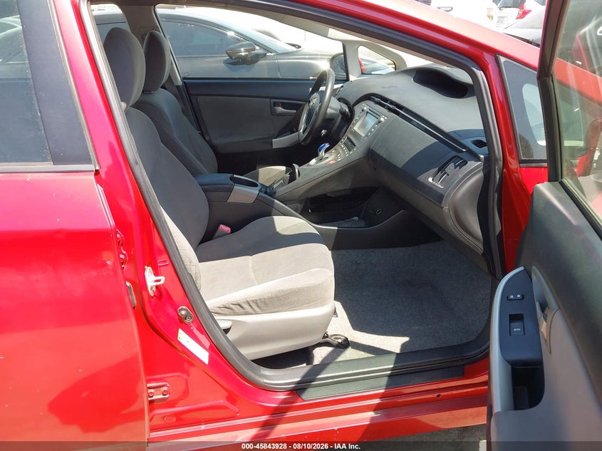 2012 TOYOTA PRIUS HATCHBACK 1.8L I-4 DOHC, VVT, 98HP