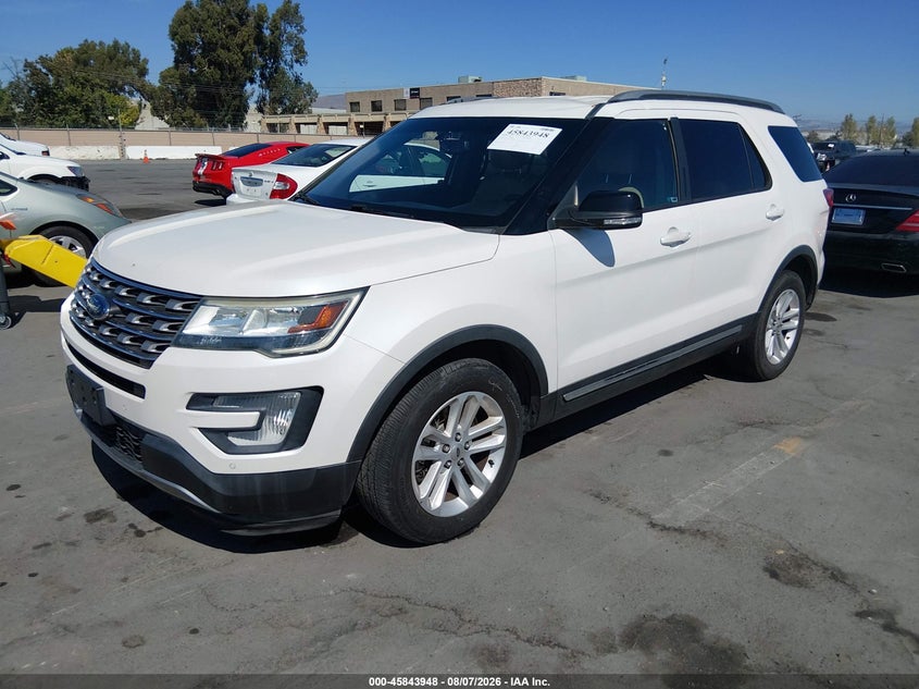 Vin: 1fm5k7dh2ggb87229, lot: 46342856, ford explorer xlt 20162