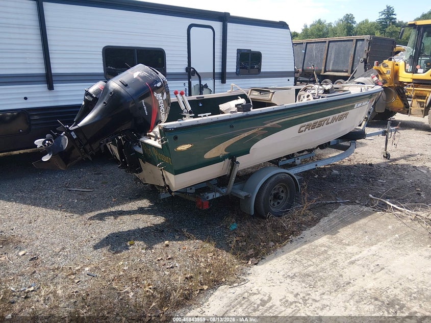 2000 CRESTLINER 17' auction photo 4