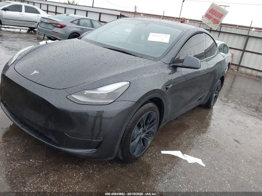 Vin: 7saygded5rf185097, lot: 46342870, tesla model y long range single motor rear-wheel drive/rwd 20242