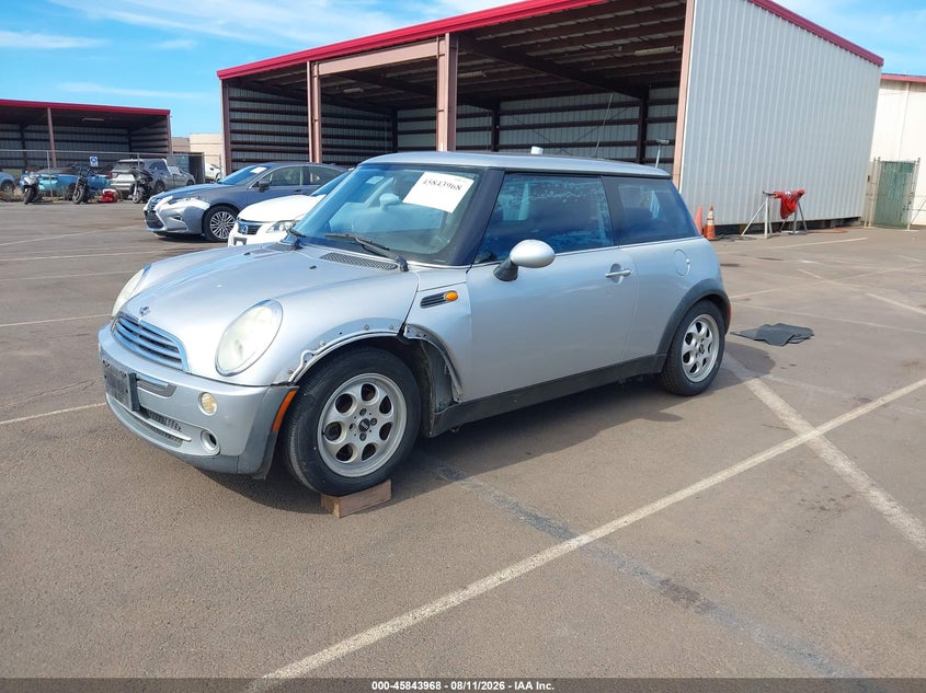 MINI COOPER 2005 VIN WMWRC33545TJ71666