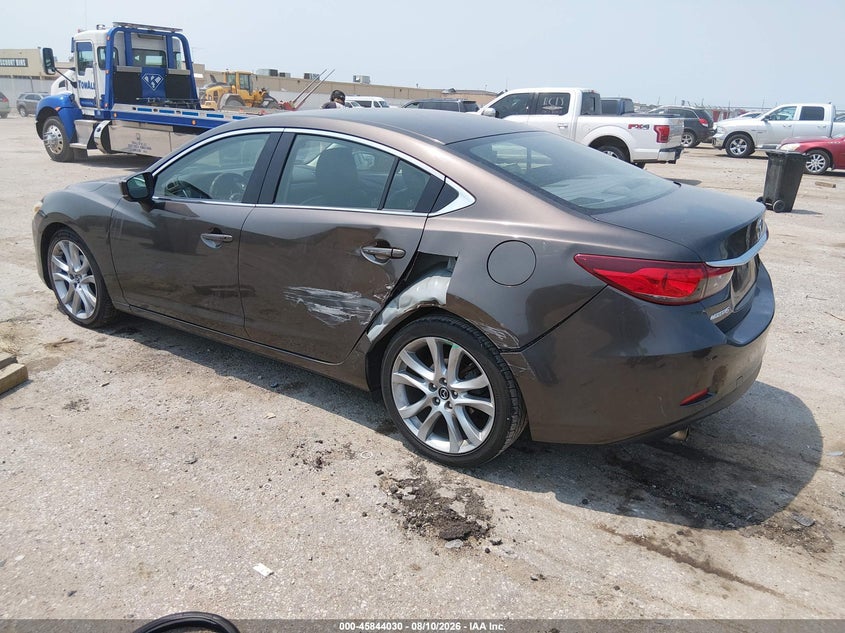 Vin: jm1gl1v51h1110125, lot: 46342938, mazda mazda6 touring 20173