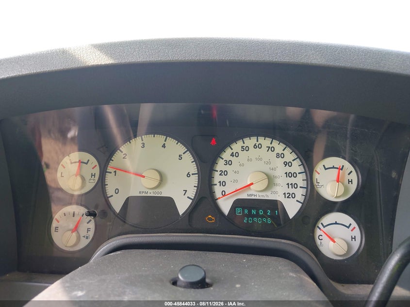 DODGE RAM 1500 2007 VIN 1D7HU16247J500761