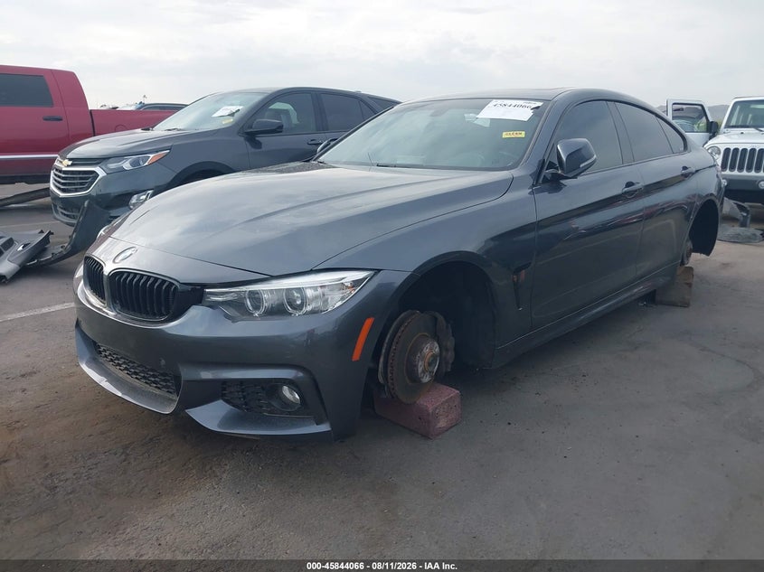 2016 BMW 4er, Ходовая, IAAI, VIN WBA4A9C5XGG695578 — фото 2