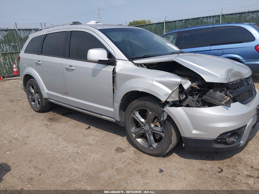 2014 Dodge Journey Crossroad, Front, IAAI, VIN 3C4PDCGGXET289163