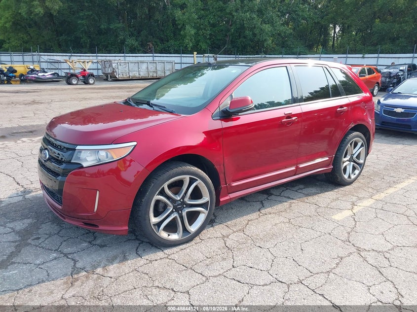 2013 FORD EDGE auction photo 2