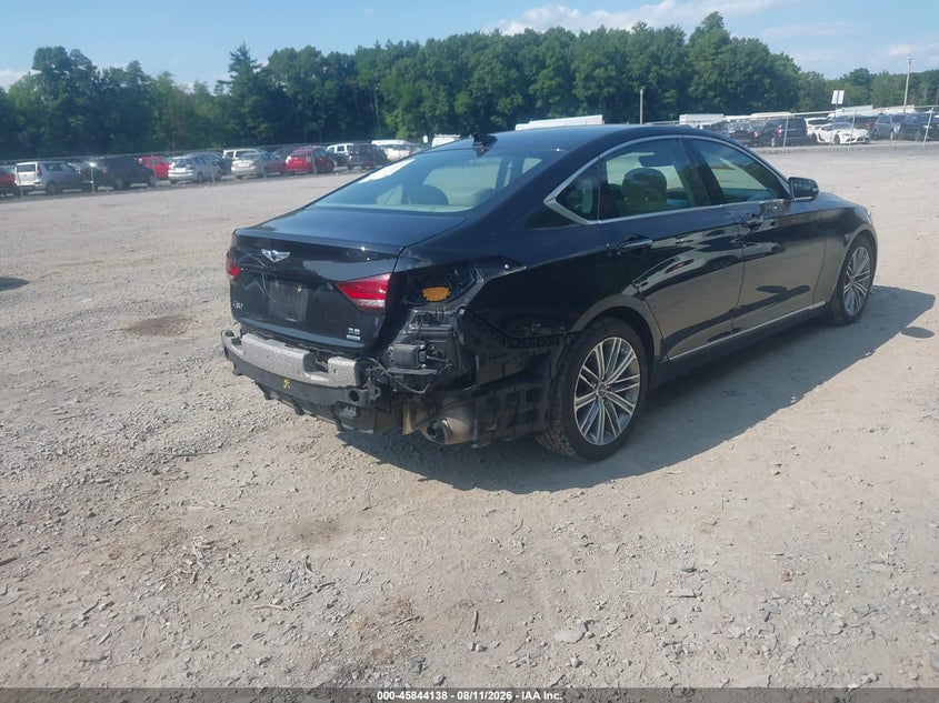 GENESIS G80 2018 VIN KMHGN4JE3JU251537