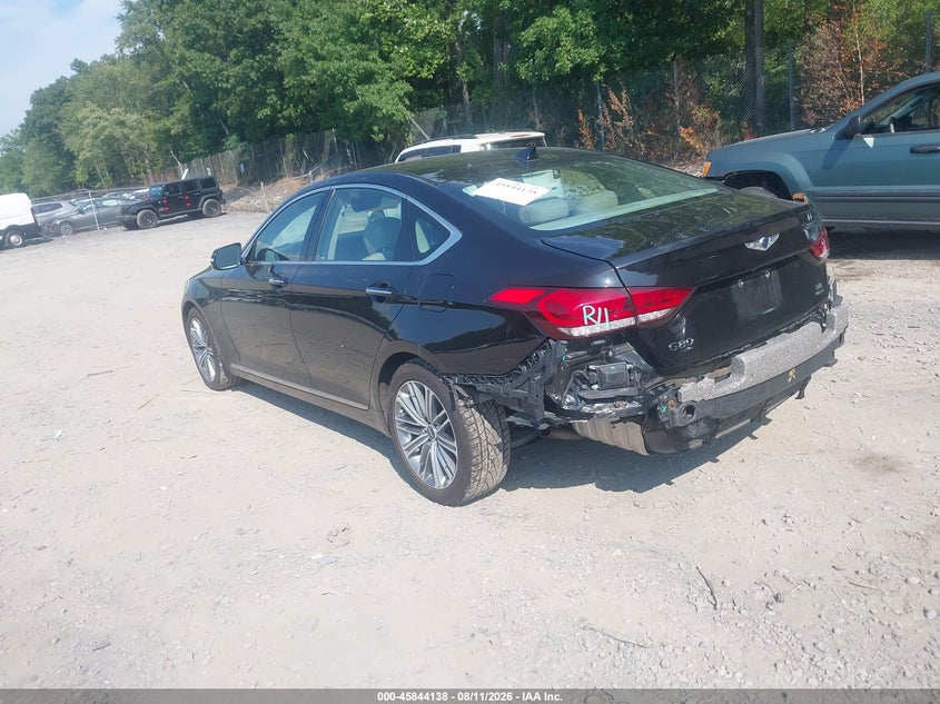 2018 GENESIS G80 auction photo 3