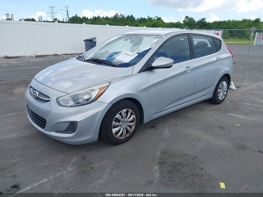 2016 Hyundai Accent, Right Rear, IAAI, VIN KMHCT5AEXGU274879 — photo 2