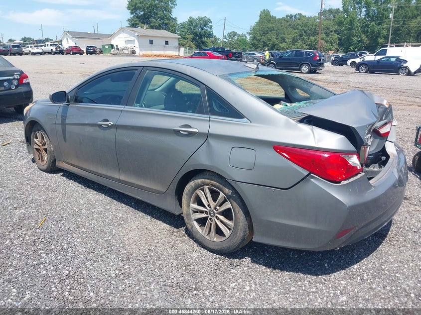 Vin: 5npeb4ac5eh867016, lot: 46343168, hyundai sonata gls 20143