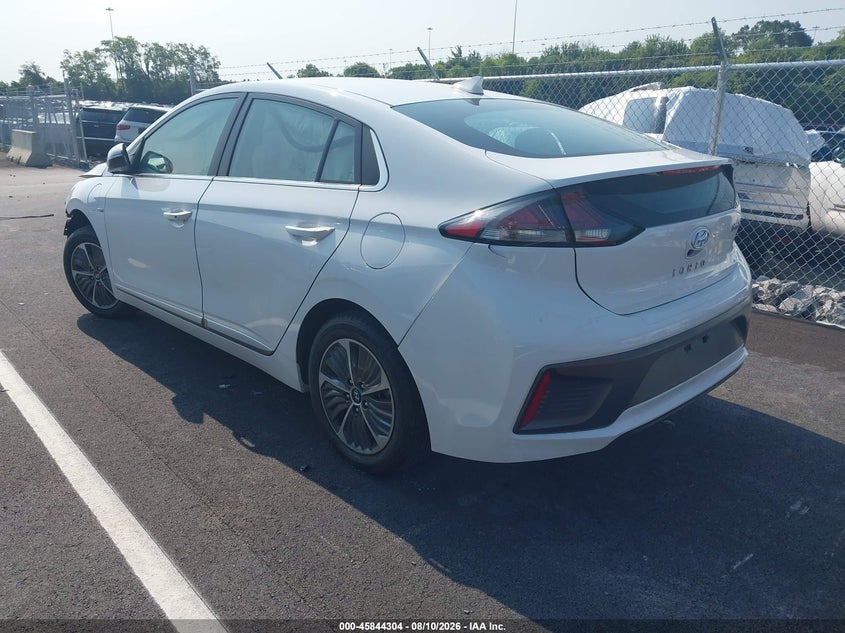 2020 HYUNDAI IONIQ PLUG-IN HYBRID auction photo 3