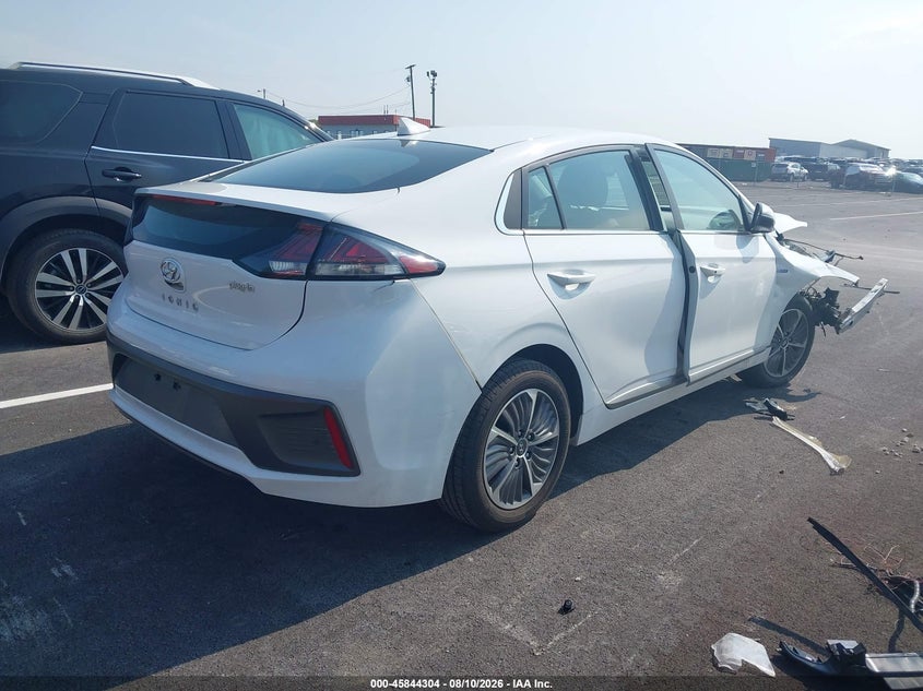 2020 HYUNDAI IONIQ PLUG-IN HYBRID auction photo 4