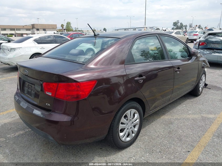 2011 KIA FORTE SEDAN 2.0L I-4 DOHC, VVT, 156HP