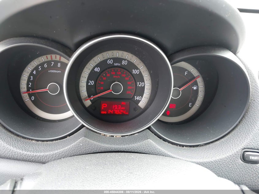 2011 KIA FORTE SEDAN 2.0L I-4 DOHC, VVT, 156HP