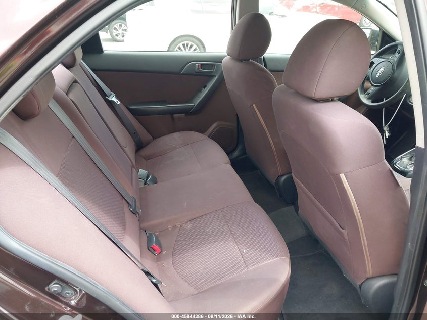2011 KIA FORTE SEDAN 2.0L I-4 DOHC, VVT, 156HP