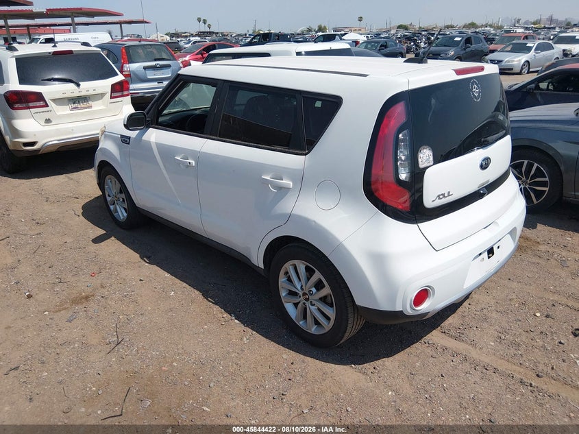 2018 KIA SOUL HATCHBACK 2.0L I-4 DI, DOHC, VVT, 161HP
