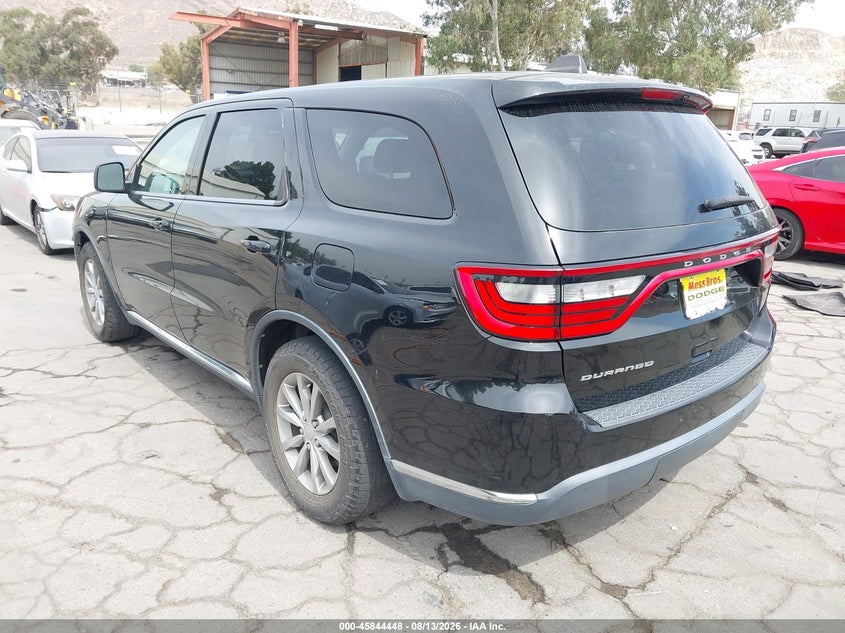 Vin: 1c4rdhag2hc785296, lot: 46343356, dodge durango sxt rwd 20173
