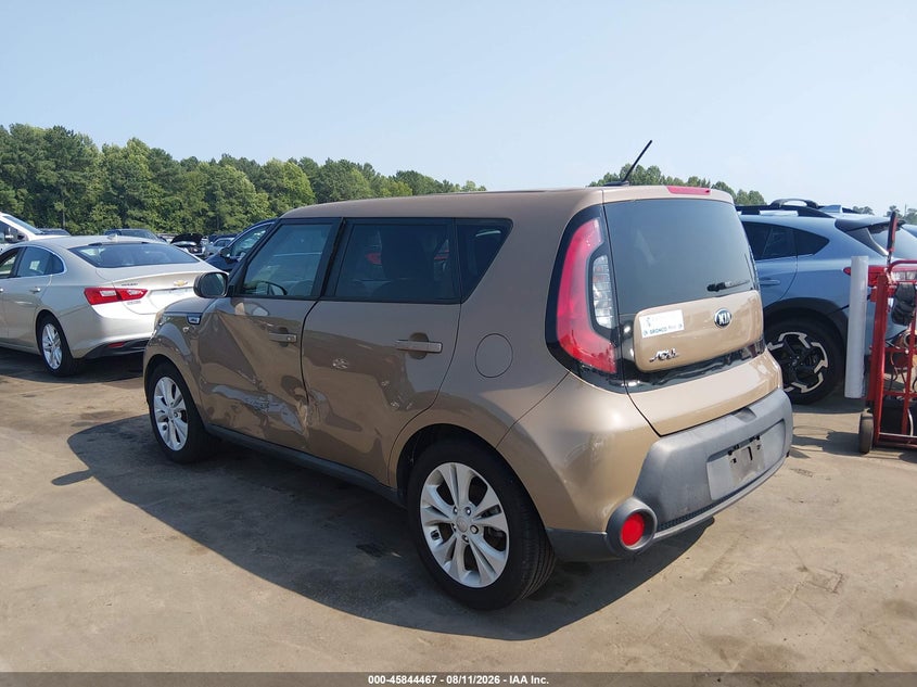 2015 KIA SOUL HATCHBACK 2.0L I-4 DI, DOHC, VVT, 164HP