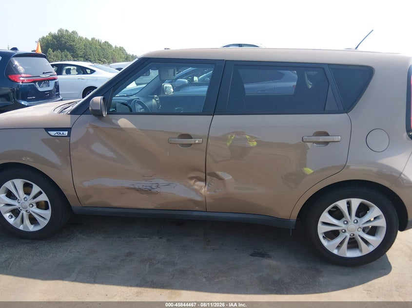 2015 KIA SOUL HATCHBACK 2.0L I-4 DI, DOHC, VVT, 164HP