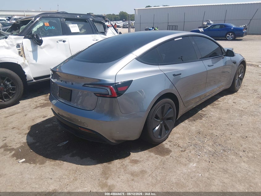 Vin: 5yj3e1ea2sf068942, lot: 46343383, tesla model 3 long range rear-wheel drive/standard rear-wheel drive 20254