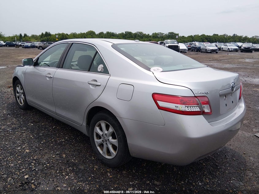 2011 TOYOTA CAMRY SEDAN 2.5L I-4 DOHC, VVT, 169HP