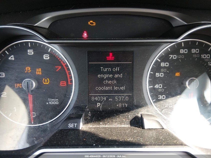 AUDI A4 2014 VIN WAUAFAFL0EN017804