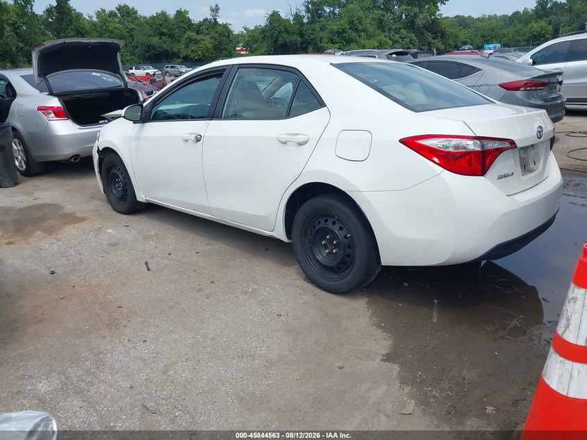 2015 TOYOTA COROLLA SEDAN 1.8L I-4 DOHC, VVT, 132HP