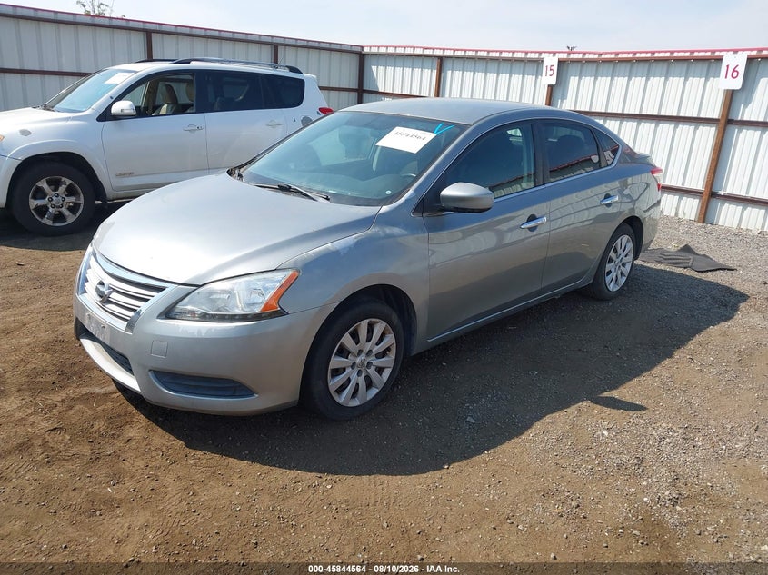 Vin: 3n1ab7ap6el642299, lot: 46343472, nissan sentra sv 20144