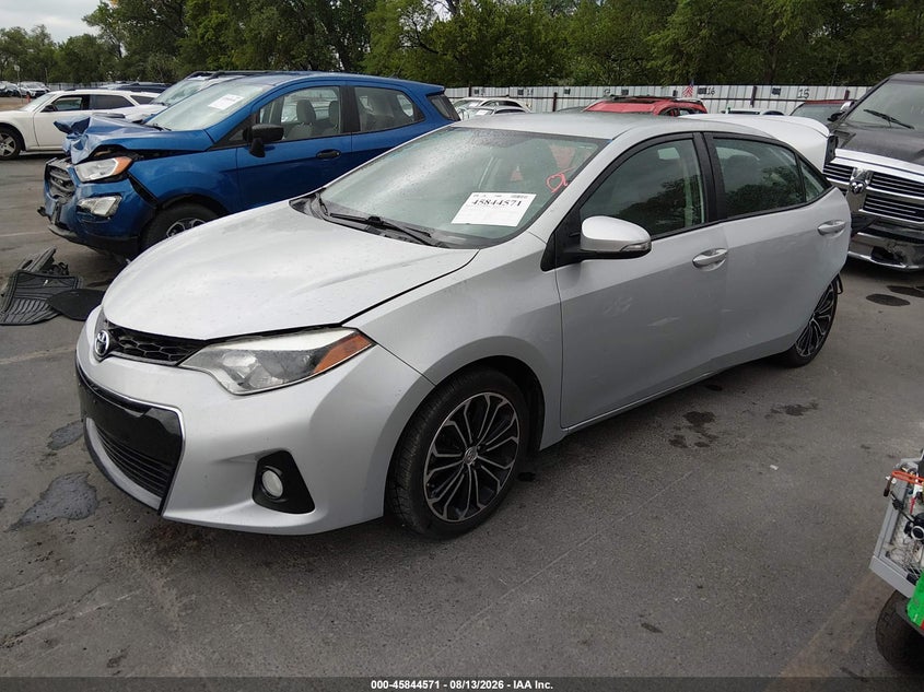 2014 TOYOTA COROLLA auction photo 2