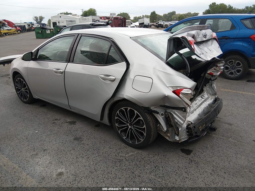 2014 TOYOTA COROLLA auction photo 3