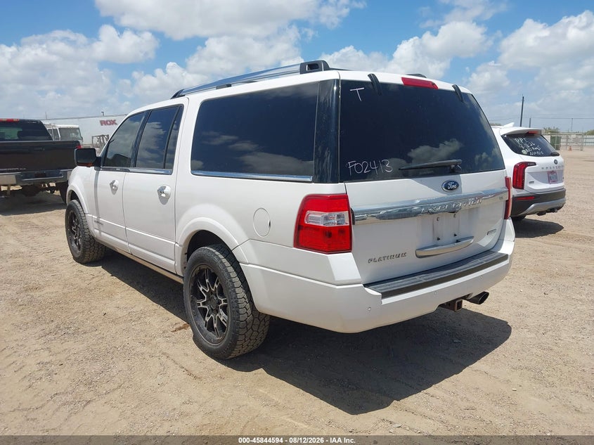 2016 FORD EXPEDITION EL auction photo 3