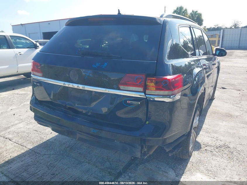 VOLKSWAGEN ATLAS 2021 VIN 1V2HR2CA6MC551545
