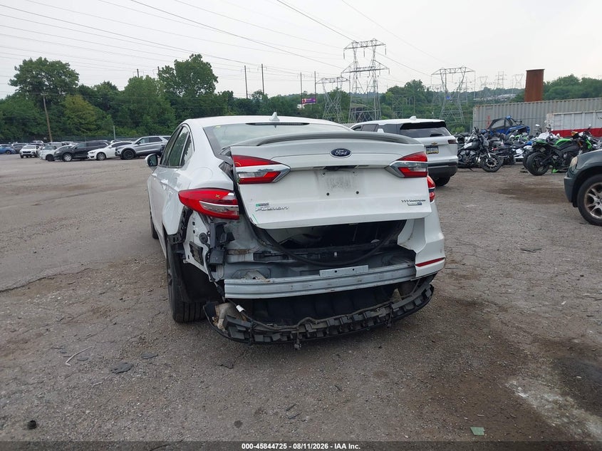 2020 FORD FUSION SEDAN 2.0L I-4 DI, DOHC, VVT, TURBO, 245HP