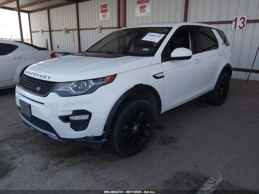 Vin: salcr2bg5hh654782, lot: 46343649, land rover discovery sport hse 20172