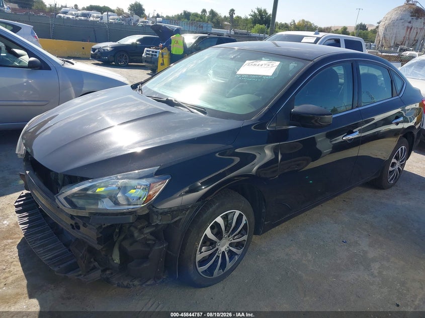 2017 Nissan Sentra, Front End, IAAI, VIN 3N1AB7AP3HY351525 — photo 2