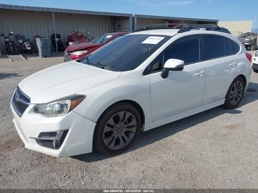 2016 SUBARU IMPREZA HATCHBACK 2.0L H-4 DOHC, VVT, 148HP