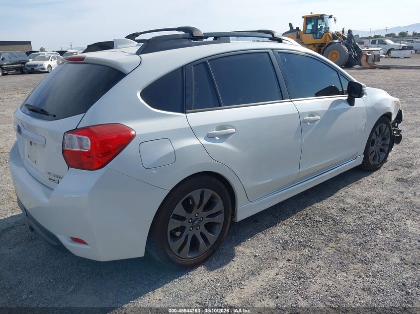 2016 SUBARU IMPREZA HATCHBACK 2.0L H-4 DOHC, VVT, 148HP