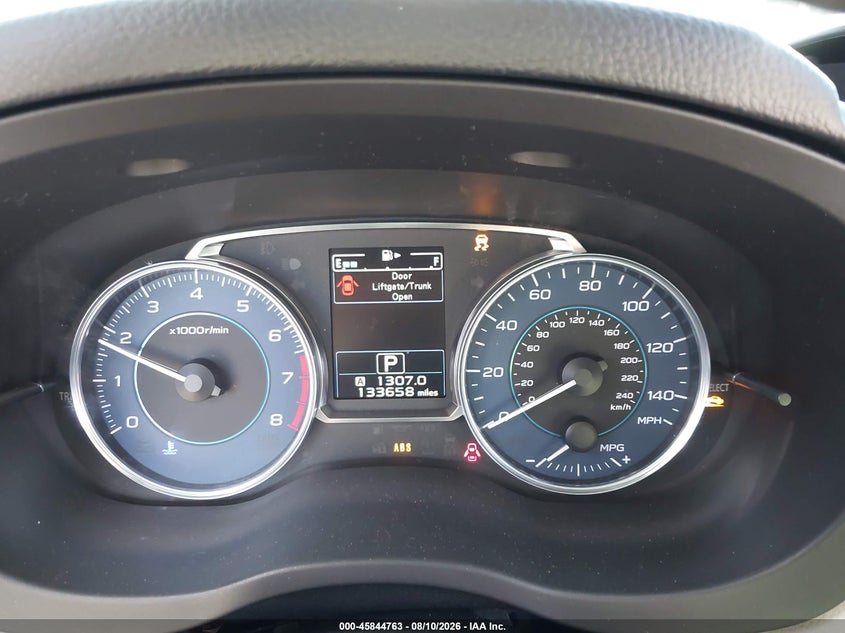 2016 SUBARU IMPREZA HATCHBACK 2.0L H-4 DOHC, VVT, 148HP