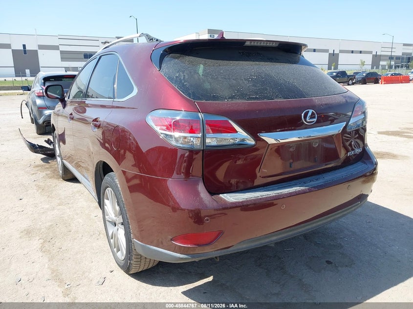 2013 LEXUS RX 350 auction photo 3