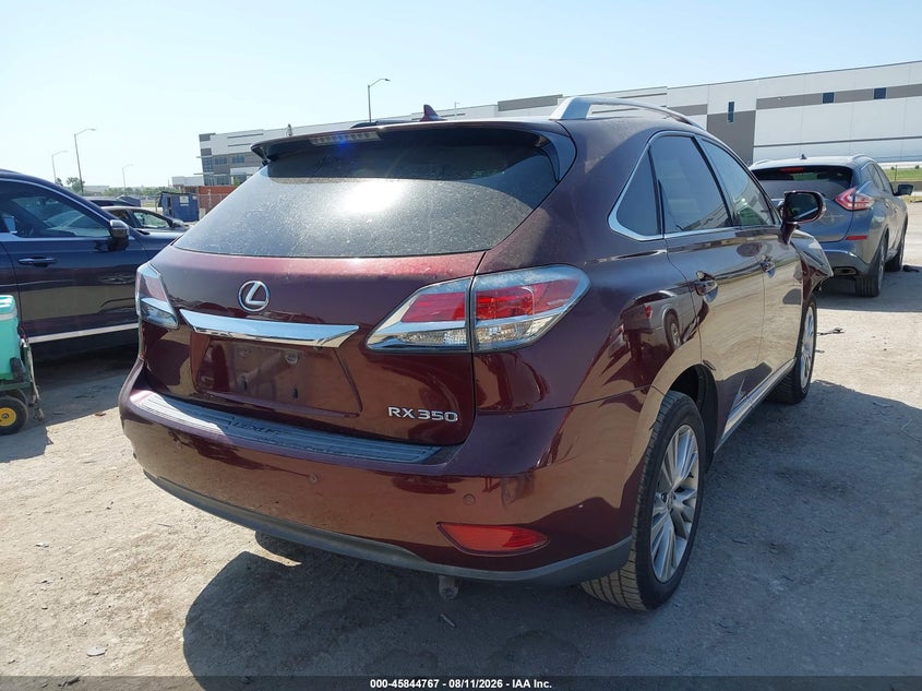 2013 LEXUS RX 350 auction photo 4