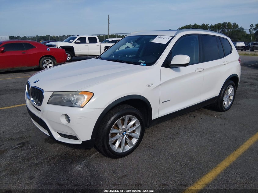 BMW X3 2013 VIN 5UXWX9C51D0A13798