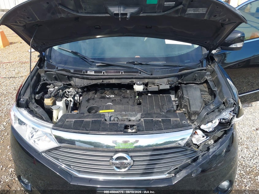 2013 NISSAN QUEST VAN 3.5L V-6 DOHC, VVT, 260HP