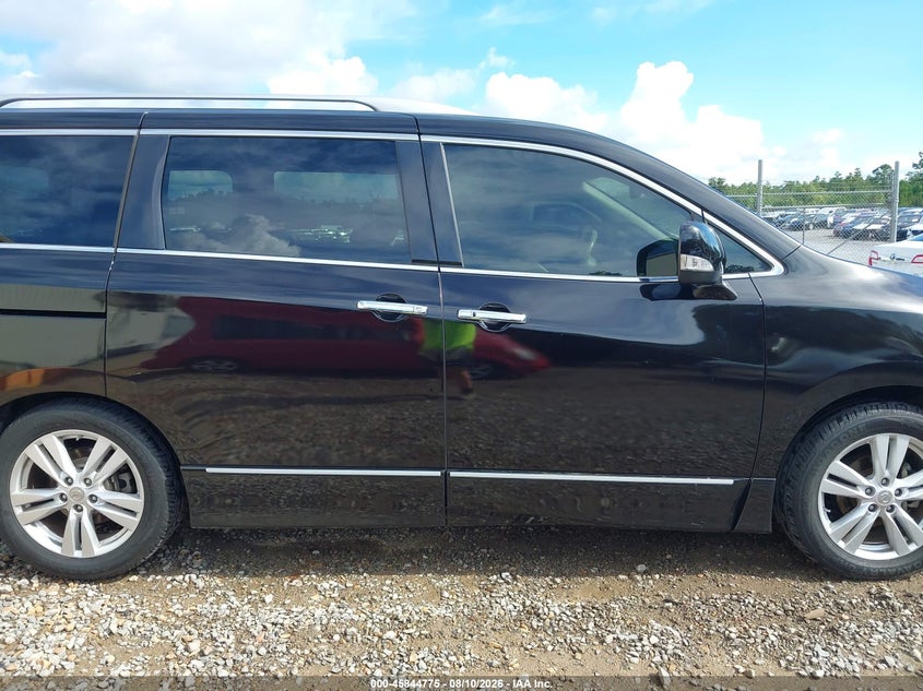 2013 NISSAN QUEST VAN 3.5L V-6 DOHC, VVT, 260HP