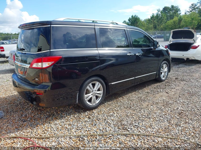 2013 NISSAN QUEST VAN 3.5L V-6 DOHC, VVT, 260HP