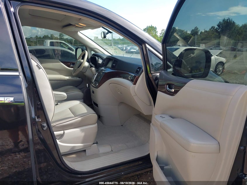 2013 NISSAN QUEST VAN 3.5L V-6 DOHC, VVT, 260HP