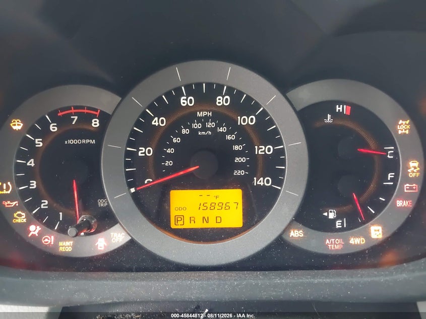 2012 TOYOTA RAV 4 SPORT UTILITY VEHICLE 2.5L I-4 DOHC, VVT, 179HP