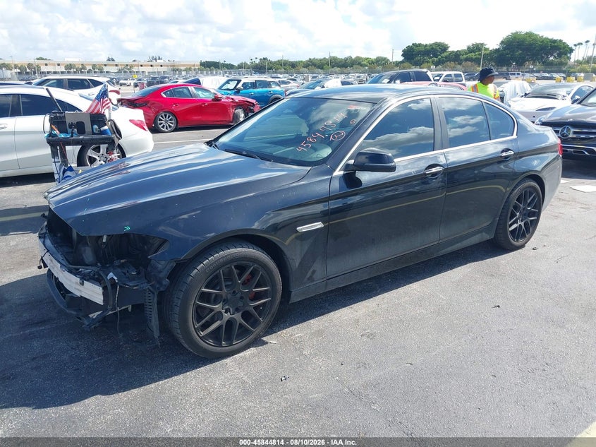 2015 BMW 5er, Удар спереду, IAAI, VIN WBA5A7C54FD620593 — фото 2