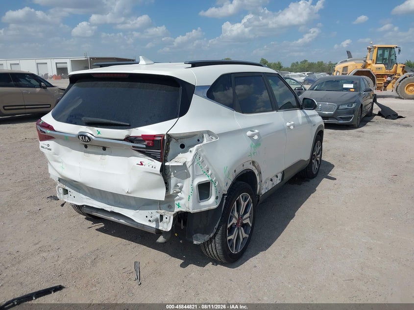2021 KIA SELTOS auction photo 4
