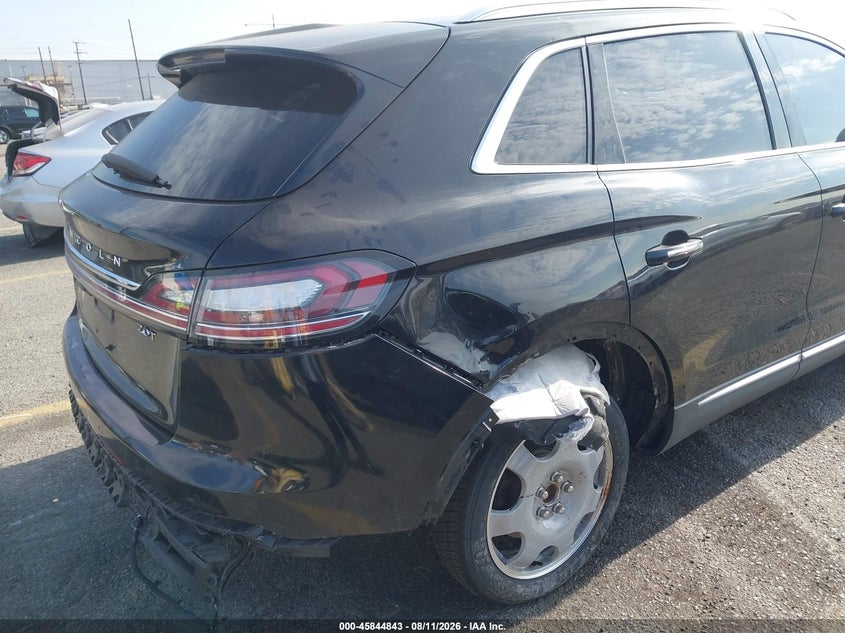 LINCOLN NAUTILUS 2019 VIN 2LMPJ6L96KBL11202