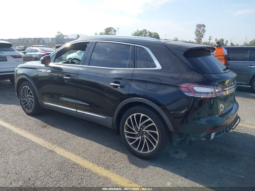 LINCOLN NAUTILUS 2019 VIN 2LMPJ6L96KBL11202